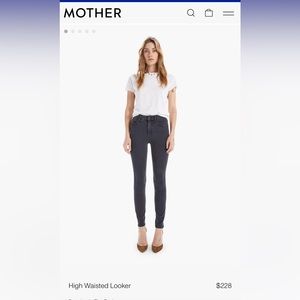 MOTHER Jeans High Wasted Looker 28